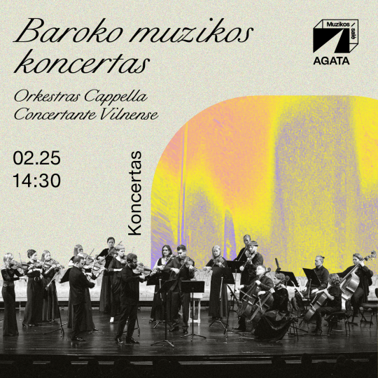 Baroko muzikos koncertas. Orkestras Cappella Concertante Vilnense